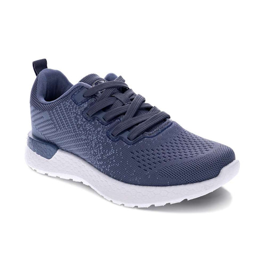 Maisie Lace-Up Sneaker - Blue/Dark Blue