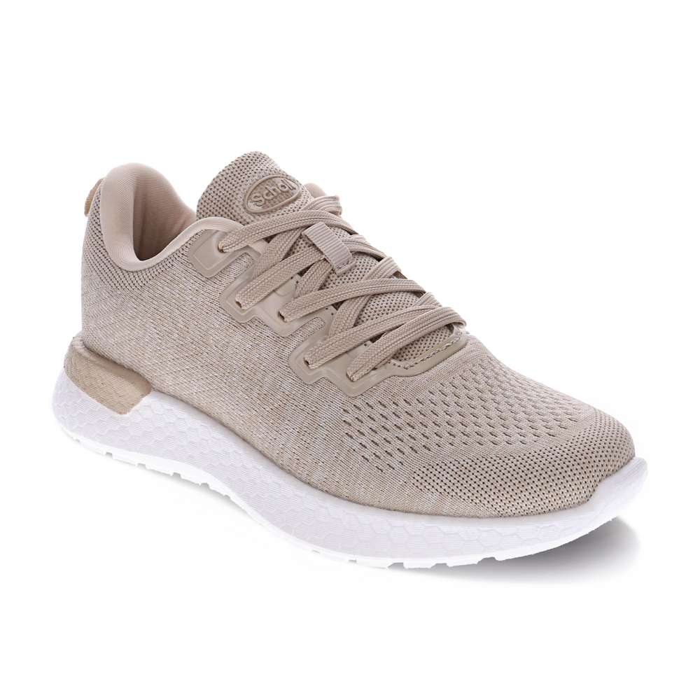 Maisie Lace-Up Active Sneaker - Taupe