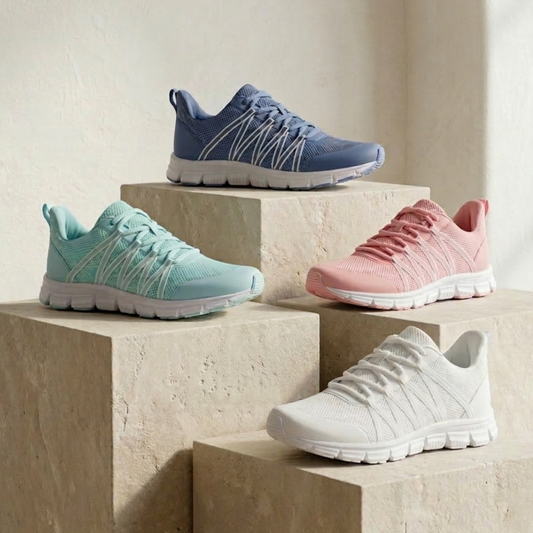 Lifestyle image for Ultra Lace Lace-Up Active Sneaker - Pink