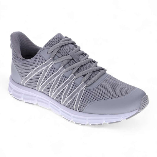 Ultra Lace Lace-Up Active Sneaker - Grey
