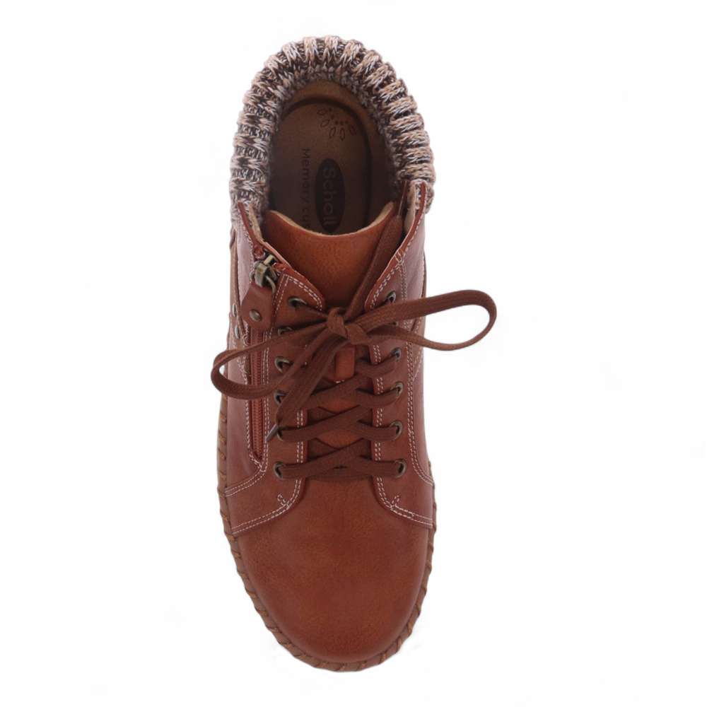 Wanda Zip Boot - Tan