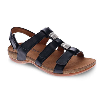 Acton Adjustable Sandal - Black