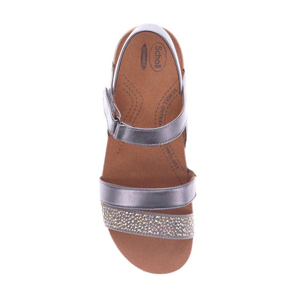 Alpena Back Strap Sandal - Pewter