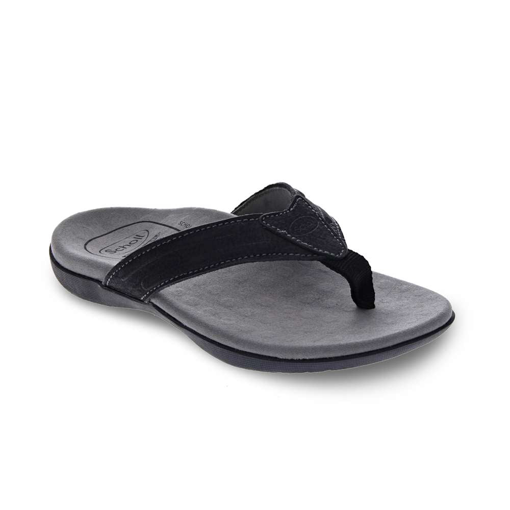 Bondi Toe Post Sandal - Black