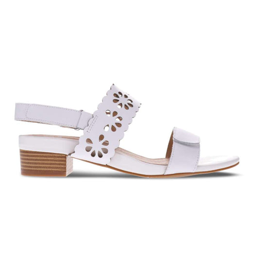 Gigi Dress Heel - White