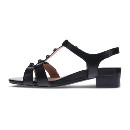 Gina Backstrap Sandal - Black