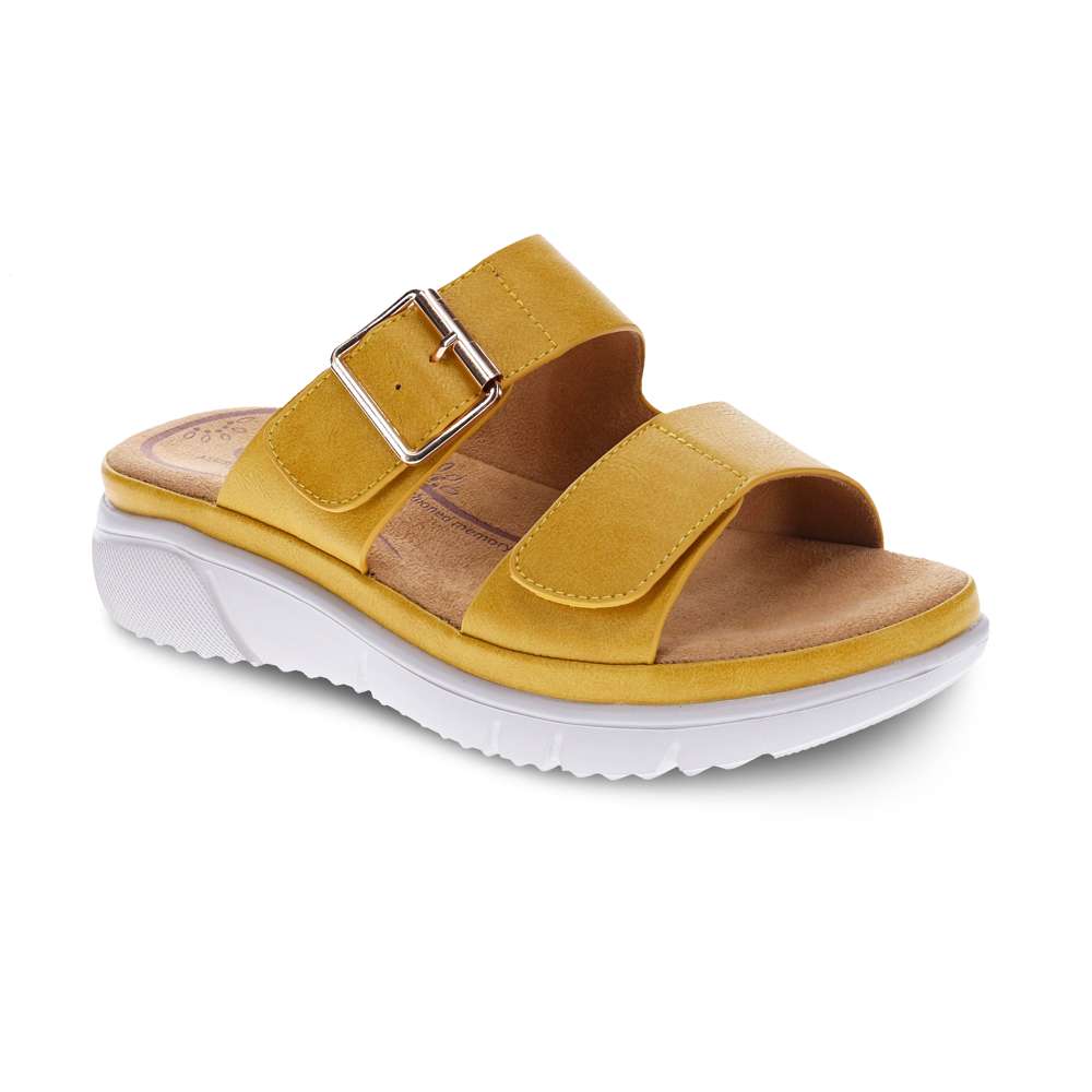 Rage Slide Sandal - Mustard