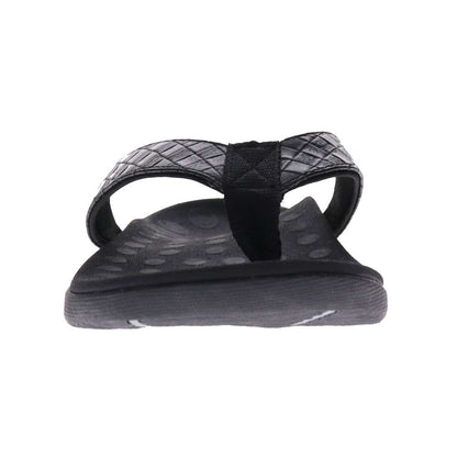 Sonoma Weave Toe Post Sandal - Black Weave