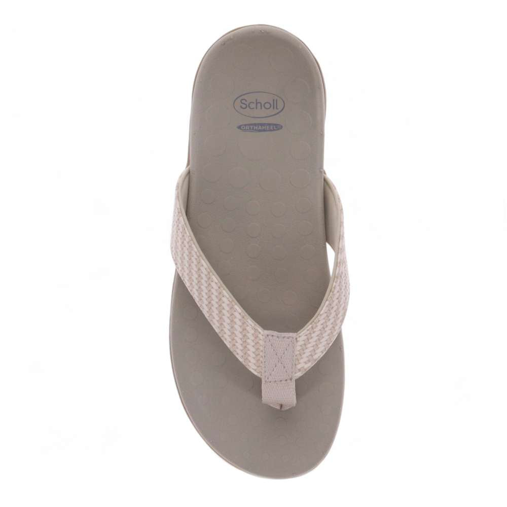 Sonoma Raffia Toe Post Sandal - Gold