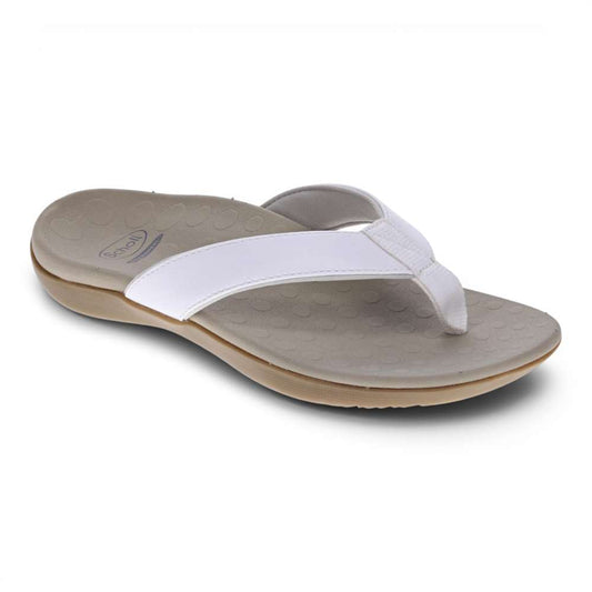 Sonoma Smooth Toe Post Sandal - White