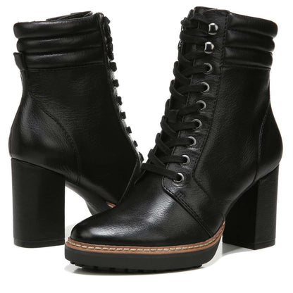 Callie Bootie - Black Leather