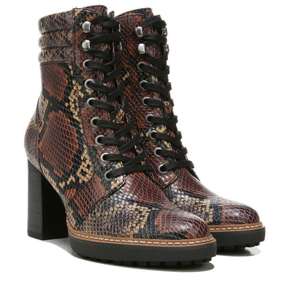 Callie Bootie - Tan Snake