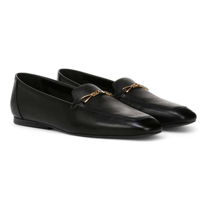 Cecilia Loafer - Black Tumbled