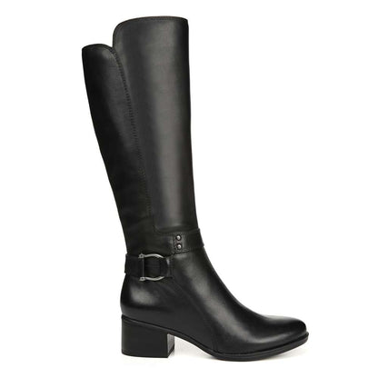 Dane Knee High Boot - Black