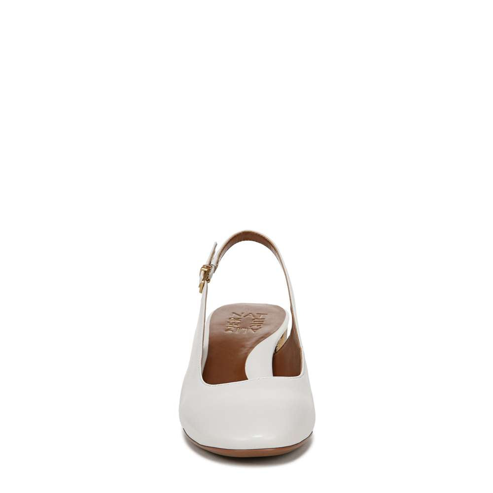 Lane Slingback Pump - Warm White