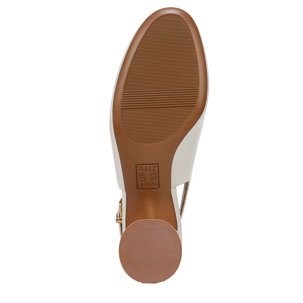Lane Slingback Pump - Warm White