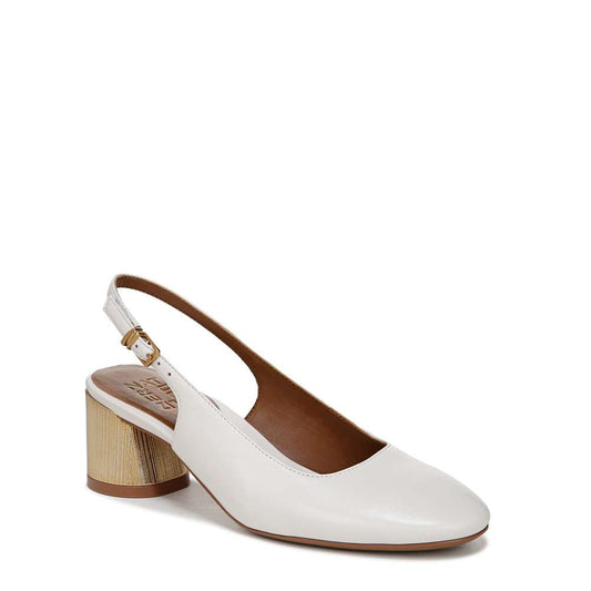 Lane Slingback Pump - Warm White