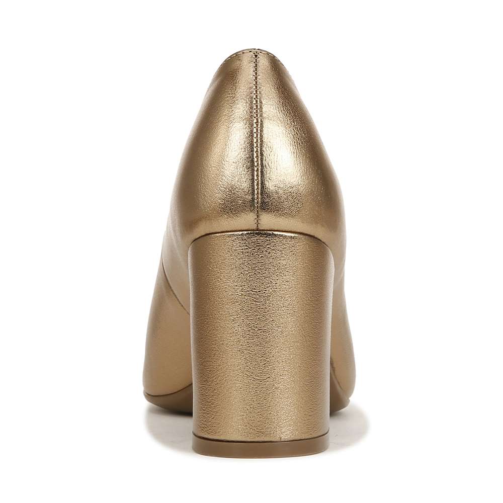Paden Block Heel - Bronze Pearl