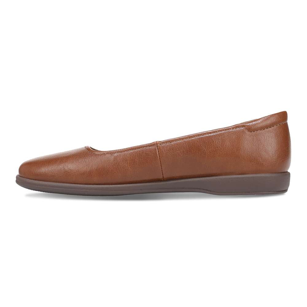 Soft Flex Ballet Flat - Tea