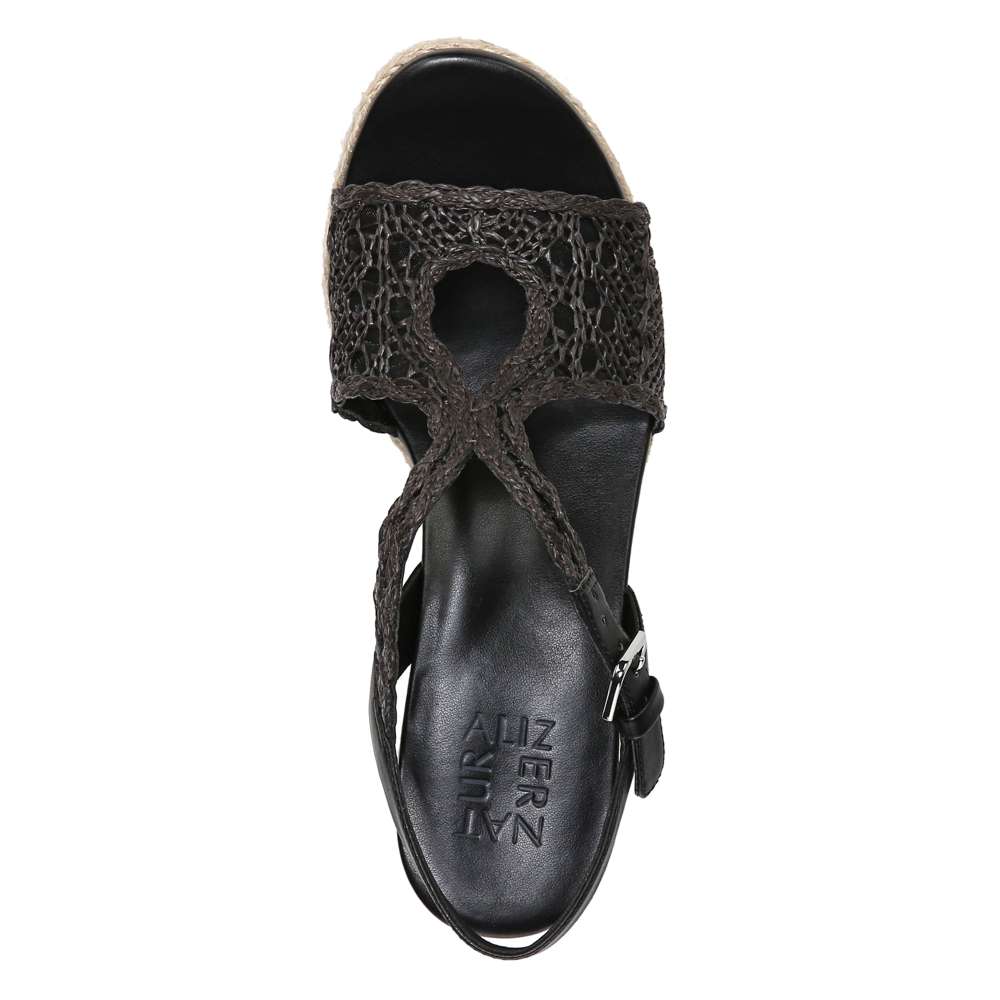 Catalina Wedge - Black