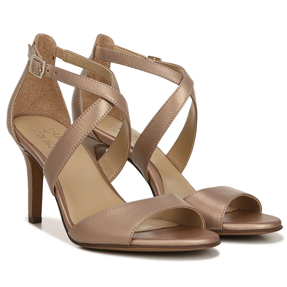 Kyra Heeled Sandal - Ginger Snap