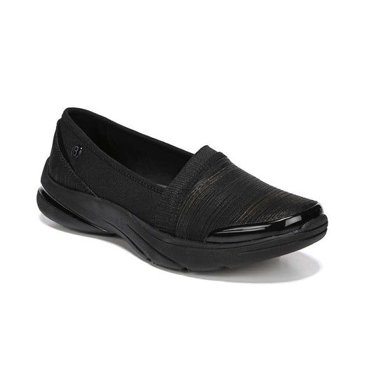 Lollipop Slip-On - Black/Gold Shimmer