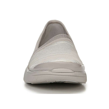 Lollipop Slip-On - White/Gold Shimmer