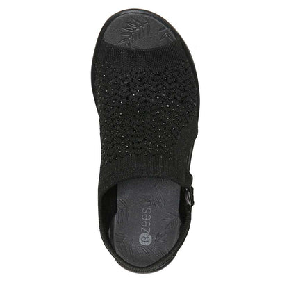 Star Bright Sandal - Black/Black