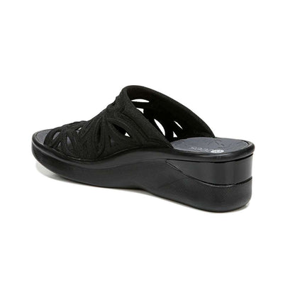 Susie Wedge Sandal - Black