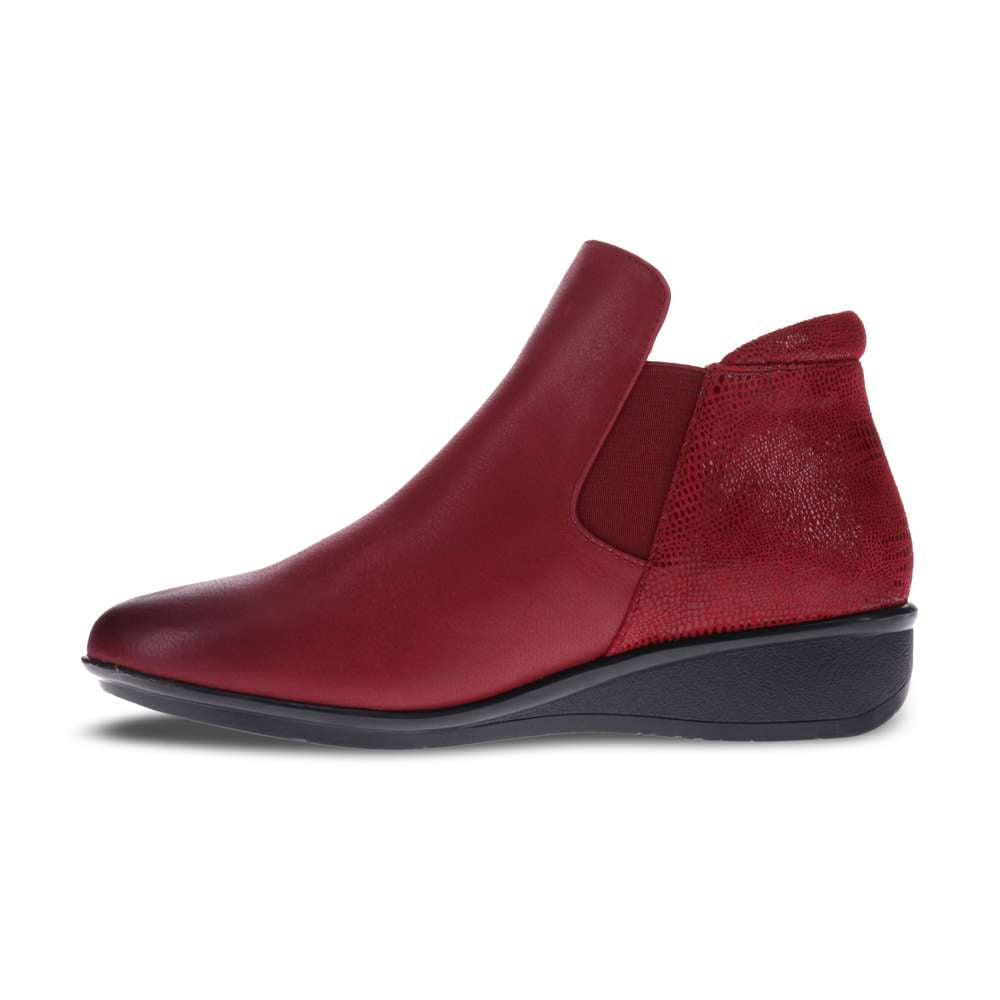 Damascus Boot - Cherry French/Lizard
