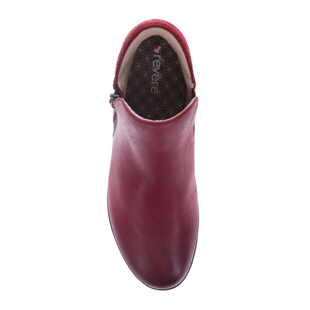 Damascus Boot - Cherry French/Lizard