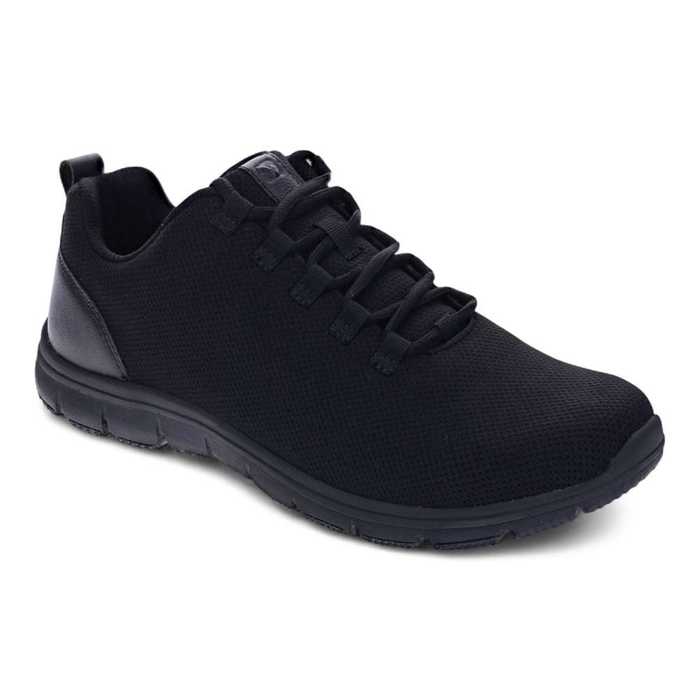 Hudson Lace-Up Sneaker - Black