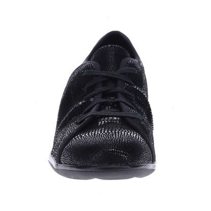 Lyon Lace-Up - Black Lizard