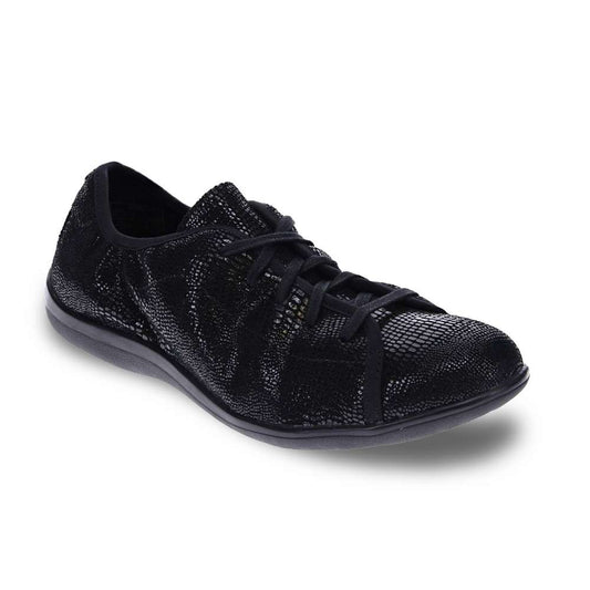Lyon Lace-Up - Black Lizard