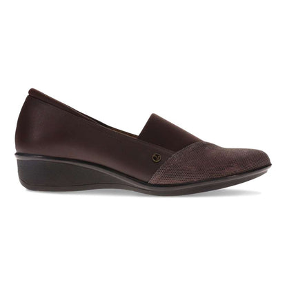 Naples Wedged Loafer - Espresso Angle