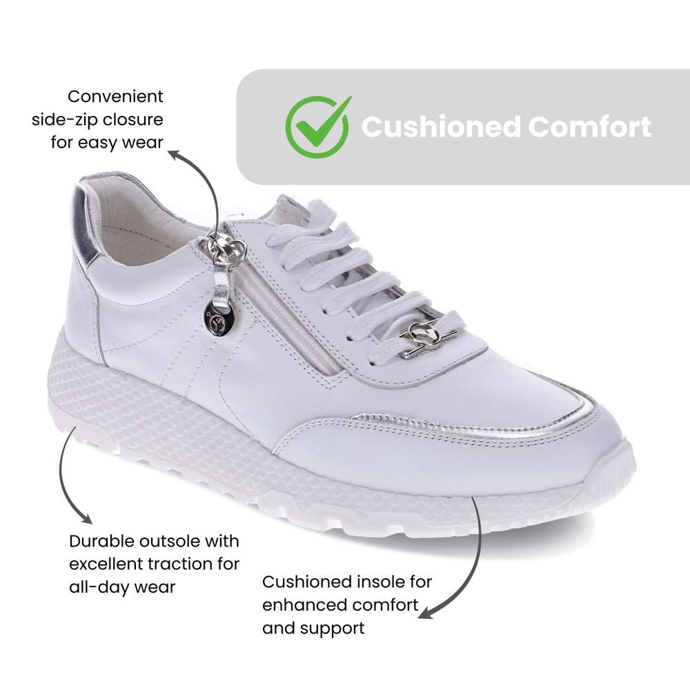 Sapporo Zip Casual Sneaker - Taupe Multi