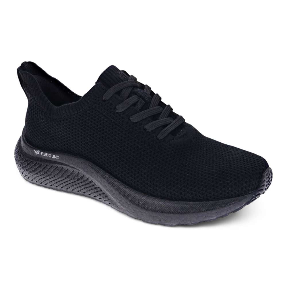 Allure Lace-Up Activate Sneaker - Black