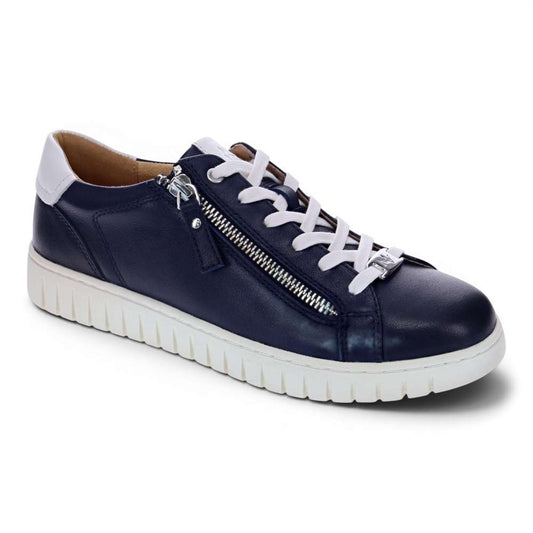 Luna Zip Casual Sneaker - Royal Blue