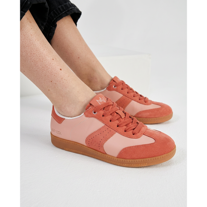 Ramona II Lace-Up Casual Sneaker - Blush Terracotta