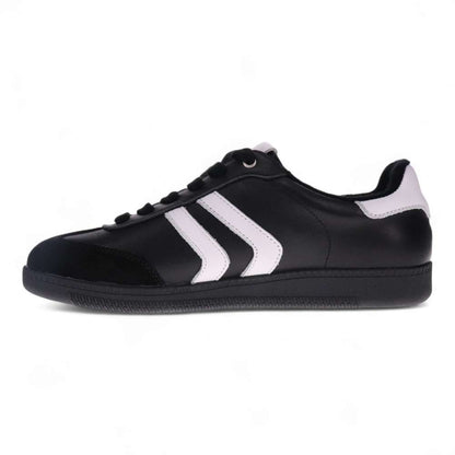 Ramona Lace-Up Casual Sneaker - Black/White