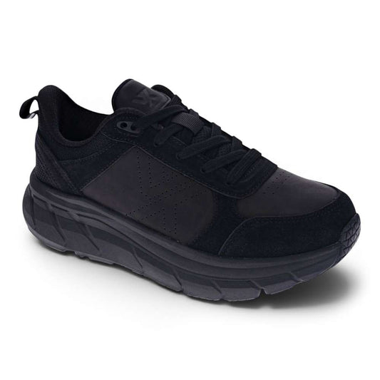 Urban Walker Lace-Up Casual Sneaker - Black