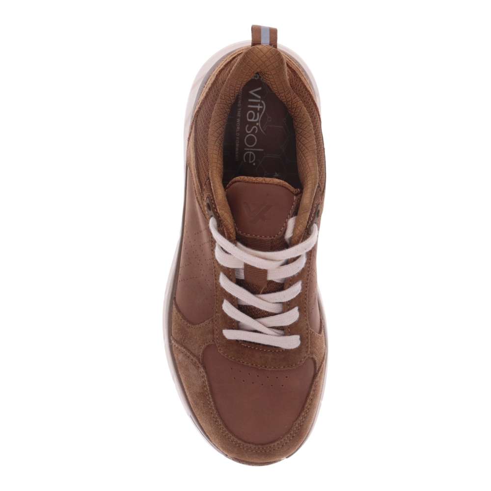 Urban Walker Lace-Up Casual Sneaker - Brown