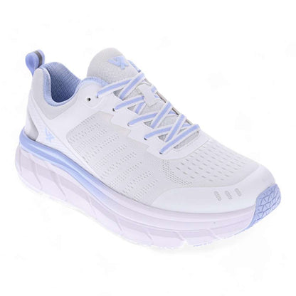 Walker Mesh III Active Sneaker - White/Mauve