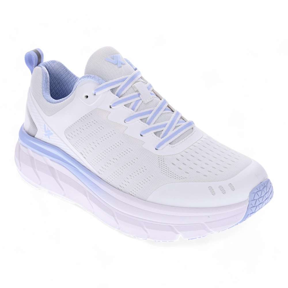 Walker Mesh III Active Sneaker - White/Mauve
