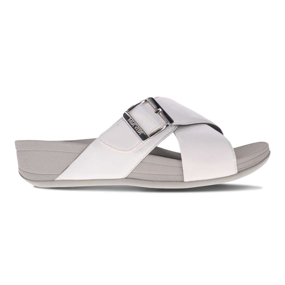 Felice Slide - White