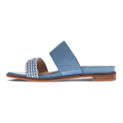 Orla Slide Sandal - Pale Blue