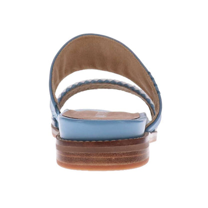 Orla Slide Sandal - Pale Blue