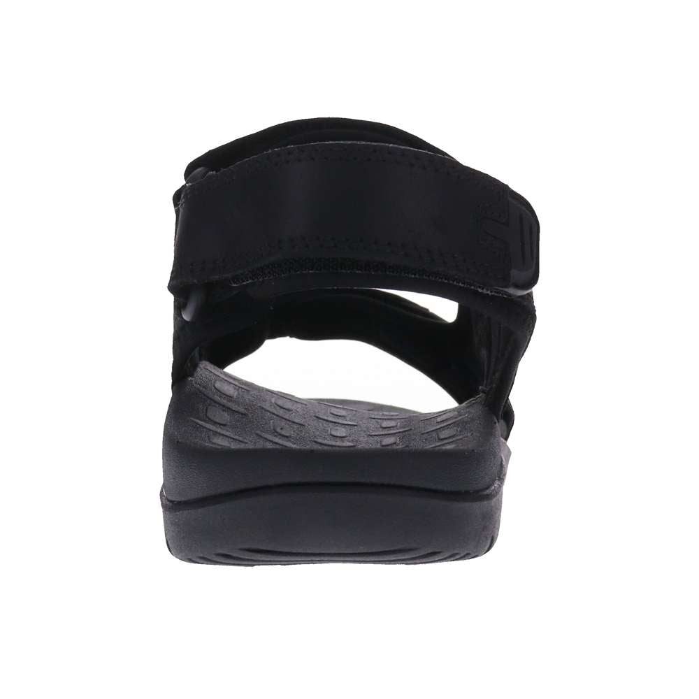 Power Backstrap Sandal - Black