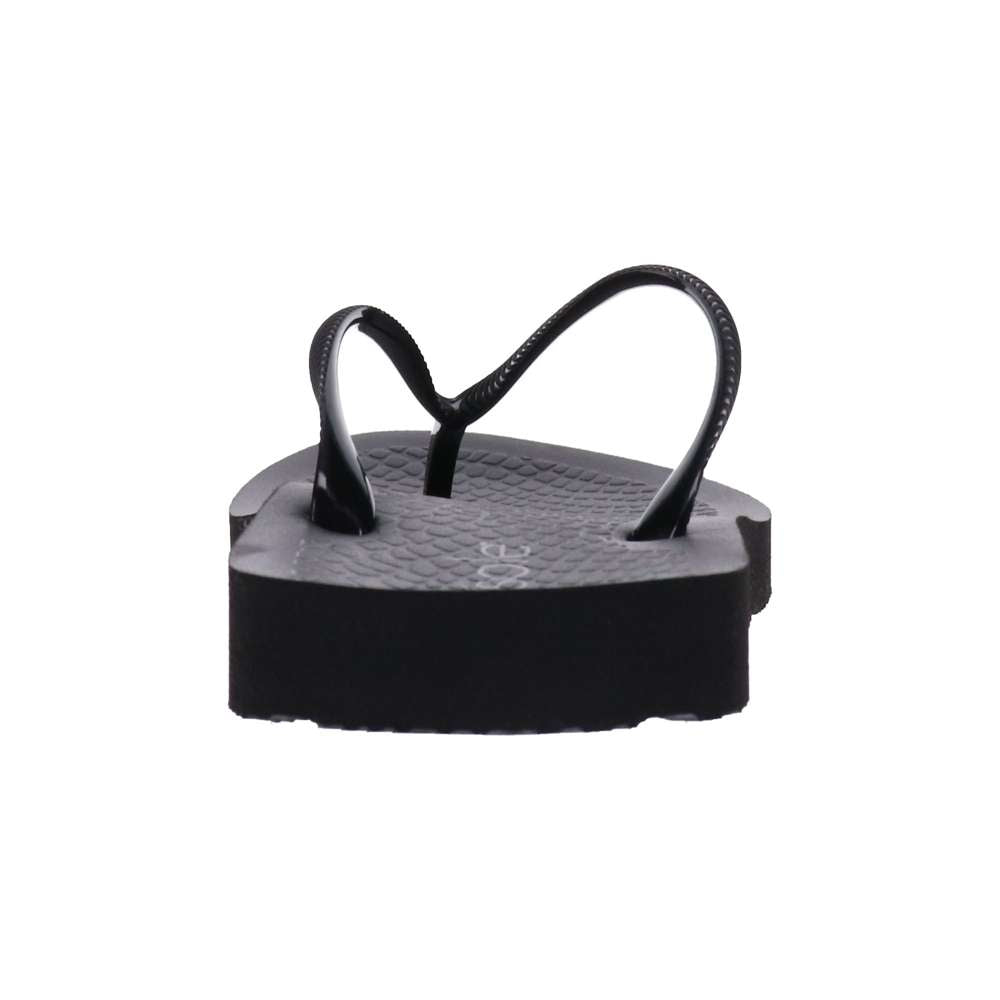 Venice Solid Women's Toe Post Sandal - Black