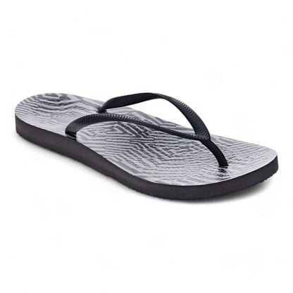 Venice Solid Women's Toe Post Sandal - Zebra